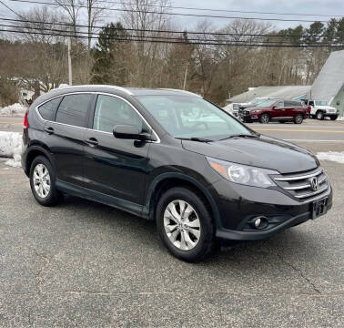 2013 Honda CR-V for sale at Washington Street Motors in Pembroke MA