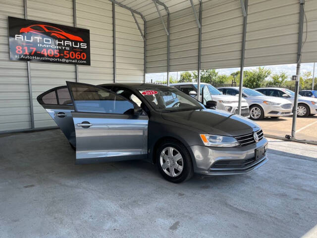 2015 Volkswagen Jetta for sale at Auto Haus Imports in Irving, TX