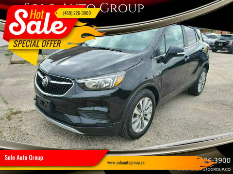 2019 Buick Encore for sale at Solo Auto Group in Mckinney TX