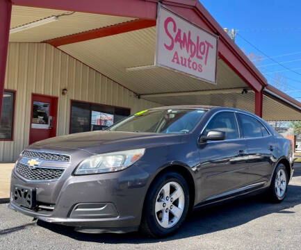 2013 Chevrolet Malibu for sale at Sandlot Autos in Tyler TX