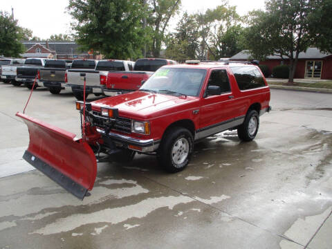 1990 Chevrolet S-10 Blazer for sale at The Auto Specialist Inc. in Des Moines IA