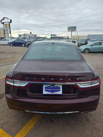 2017 Lincoln Continental Reserve