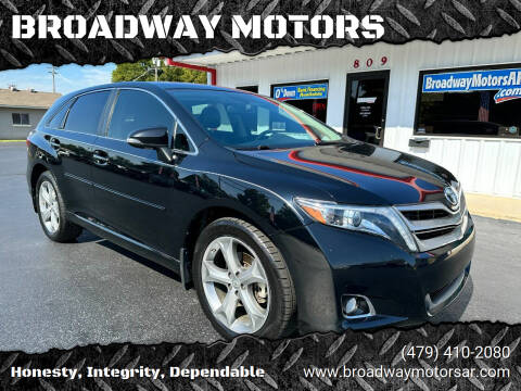 2013 Toyota Venza for sale at BROADWAY MOTORS in Van Buren AR