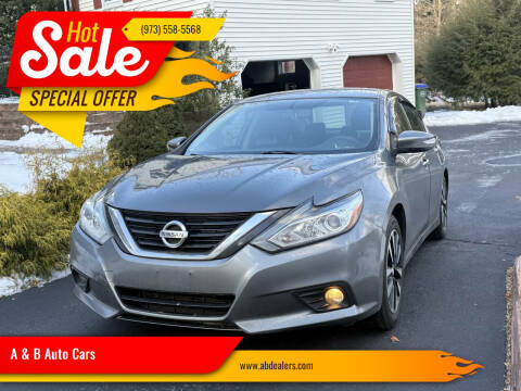 2018 Nissan Altima for sale at A & B Auto Cars in Newark NJ