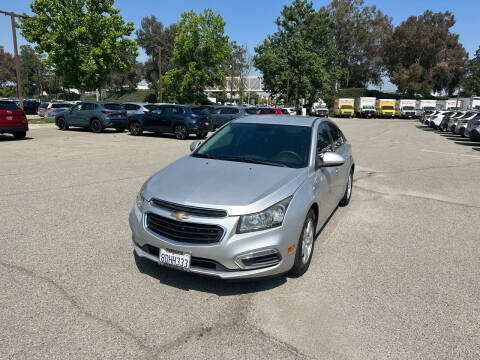 2016 Chevrolet Cruze Limited for sale at LA MOTEURS LLC in Valencia CA