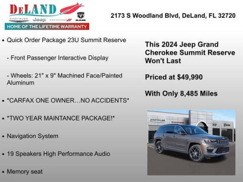 2024 Jeep Grand Cherokee Summit