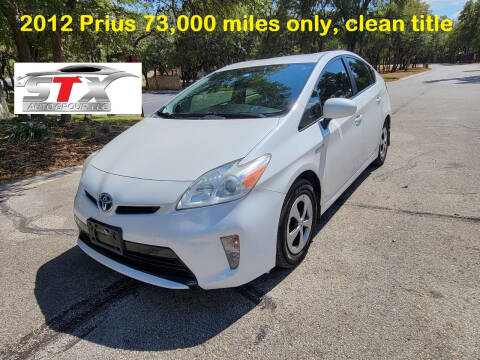 2012 Toyota Prius for sale at STX Auto Group in San Antonio TX