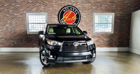 2016 Toyota Highlander for sale at Atlanta Auto Brokers in Marietta GA