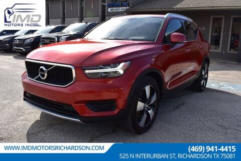2019 Volvo XC40 for sale at IMD Motors in Richardson TX