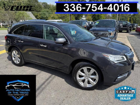 2016 Acura MDX for sale at Auto Network of the Triad in Walkertown NC