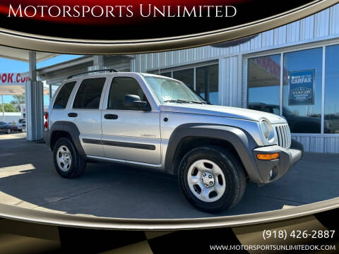 2004 Jeep Liberty for sale at Motorsports Unlimited in McAlester OK