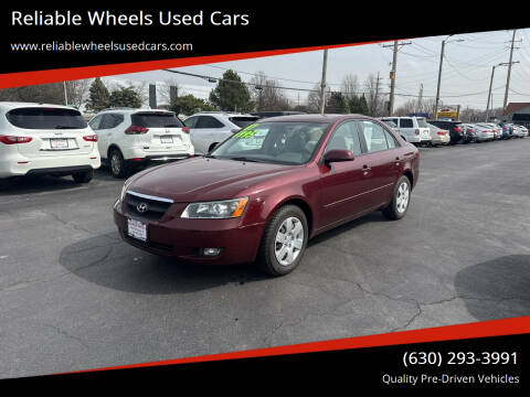 2007 Hyundai Sonata for sale at Reliable Wheels Used Cars in West Chicago IL