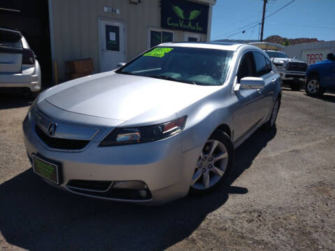 2013 Acura TL for sale at Canyon View Auto Sales in Cedar City UT