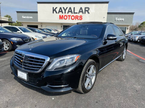 2014 Mercedes-Benz S-Class for sale at KAYALAR MOTORS in Houston TX