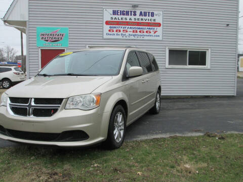 2013 Dodge Grand Caravan for sale at Heights Auto Sales in Peoria Heights IL