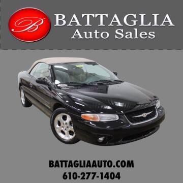 2000 Chrysler Sebring for sale at Battaglia Auto Sales in Plymouth Meeting PA