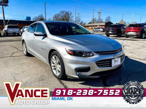 2018 Chevrolet Malibu for sale at Vance Fleet Services in Guthrie OK