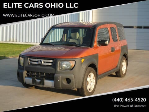 2008 Honda Element for sale at ELITE CARS OHIO LLC in Solon OH