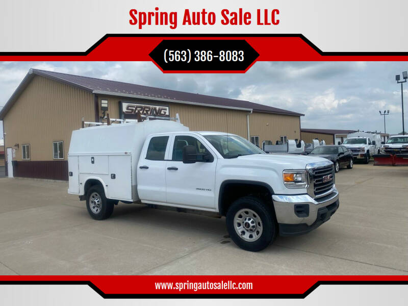 2016 GMC Sierra 3500HD for sale at Spring Auto Sale LLC in Davenport IA