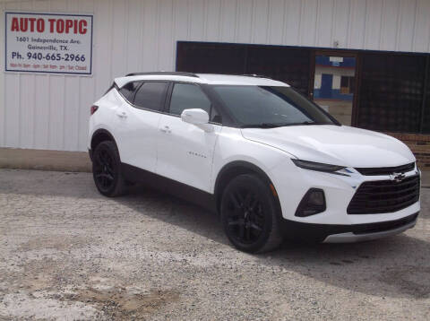 2022 Chevrolet Blazer for sale at AUTO TOPIC in Gainesville TX