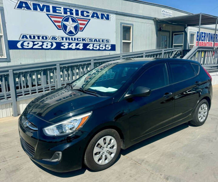 2017 Hyundai Accent for sale at AMERICAN AUTO & TRUCK SALES LLC in Yuma AZ