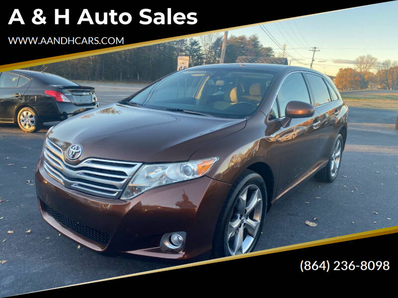2011 Toyota Venza for sale at A & H Auto Sales in Greenville SC