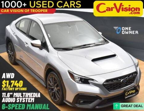 2022 Subaru WRX for sale at Car Vision of Trooper in Norristown PA