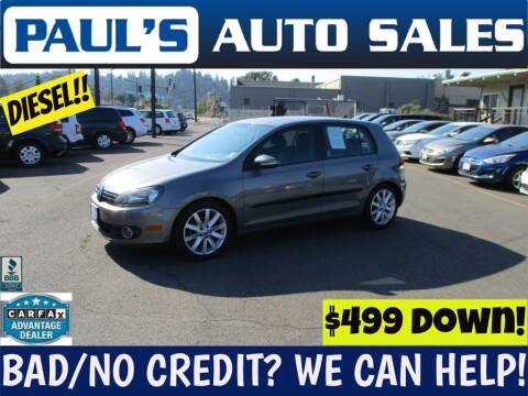 2011 Volkswagen Golf for sale at Paul's Auto Sales in Eugene OR