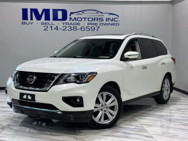 2018 Nissan Pathfinder for sale at IMD MOTORS, INC in Dallas, TX