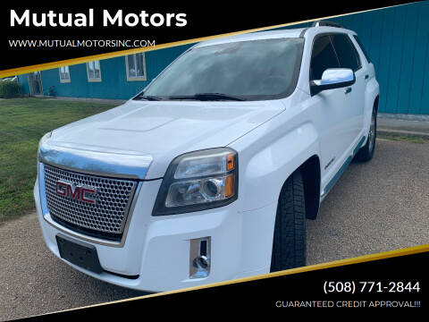 2013 GMC Terrain for sale at Mutual Motors in Hyannis MA