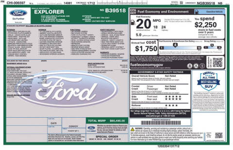 2022 Ford Explorer Platinum