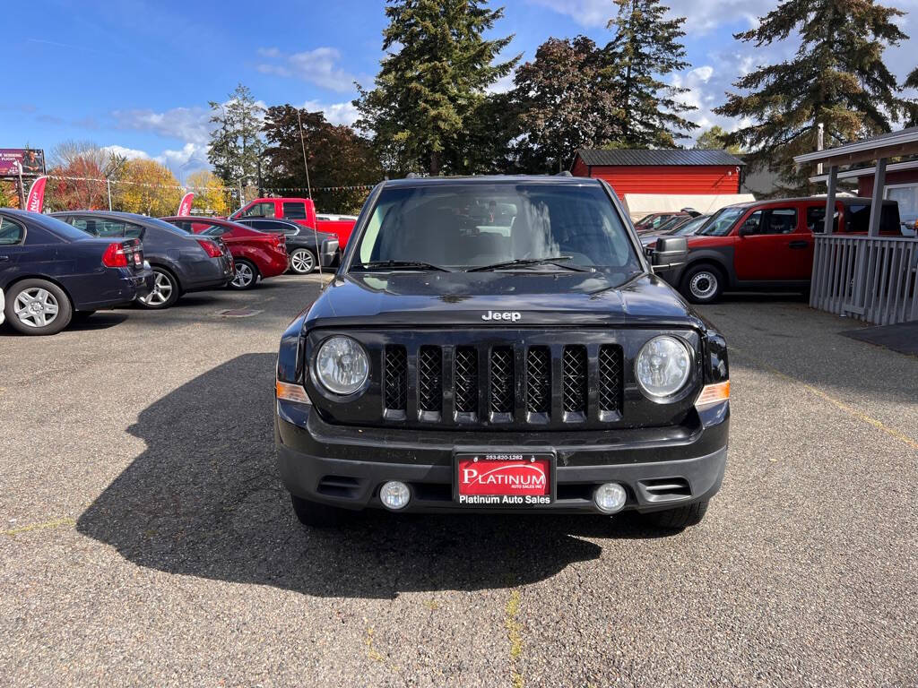 2016 Jeep Patriot for sale at PLATINUM AUTO SALES INC in Lacey, WA