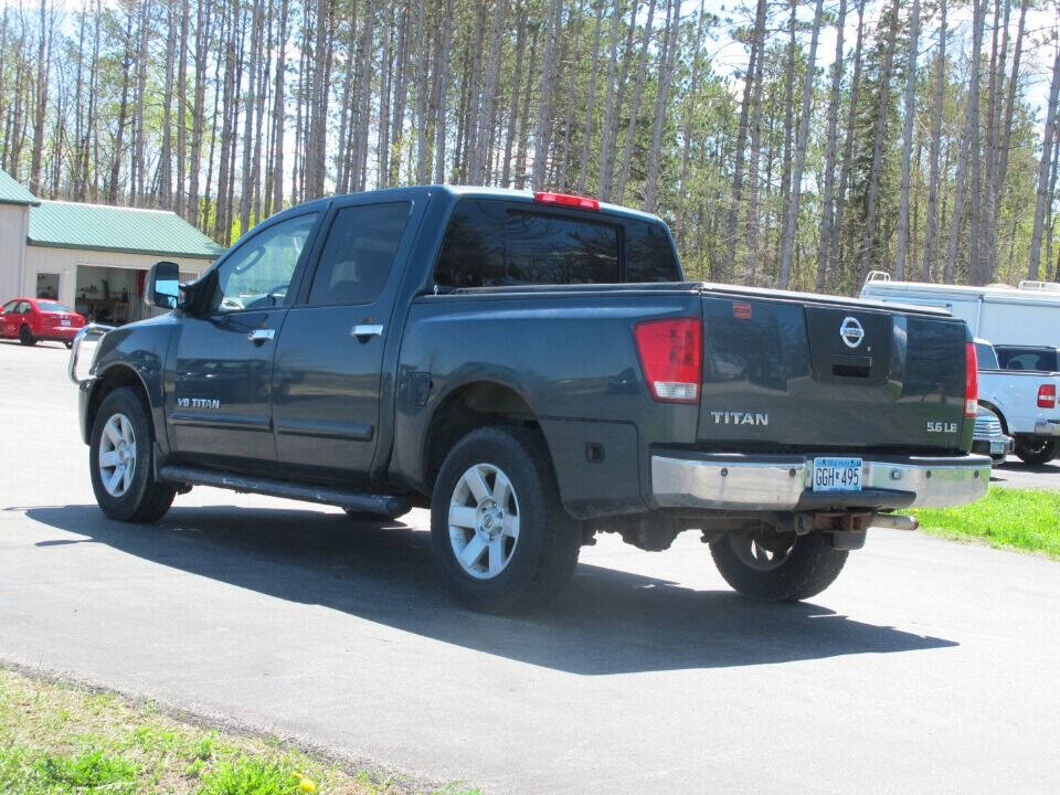 2006 Nissan Titan for sale at CAT CREEK AUTO in Menahga, MN