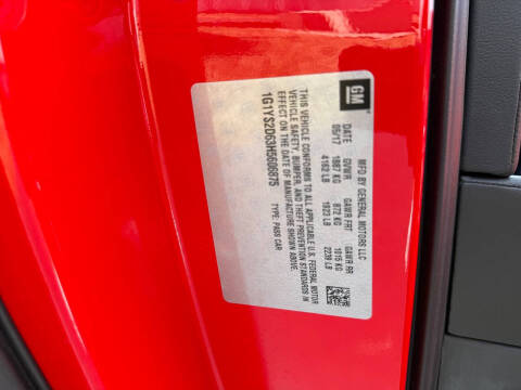 2017 Chevrolet Corvette Z06