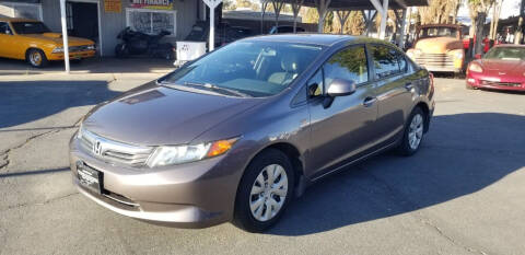 2012 Honda Civic for sale at Vehicle Liquidation in Littlerock CA