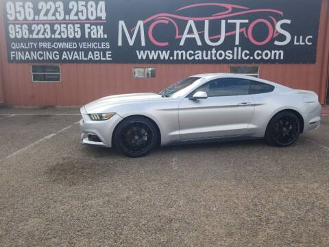 2017 Ford Mustang for sale at MC Autos LLC in Pharr TX
