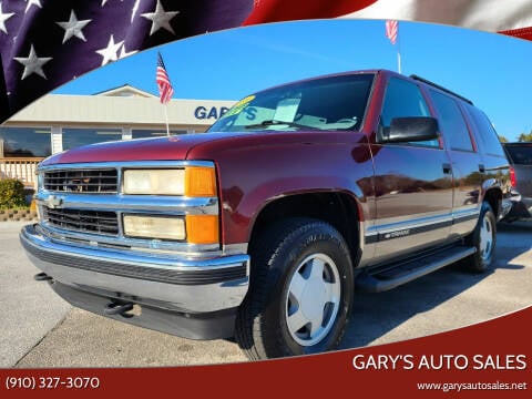 1999 Chevrolet Tahoe for sale at Gary's Auto Sales in Sneads Ferry NC