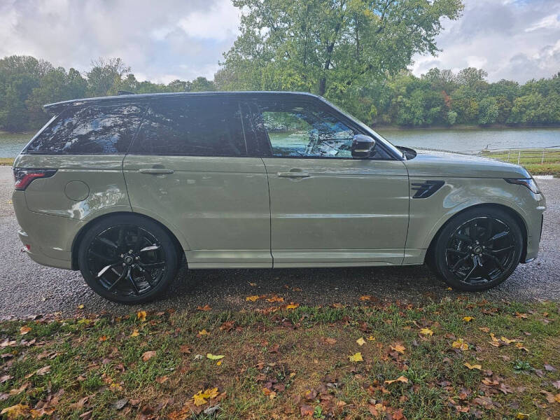 Used 2022 Land Rover Range Rover Sport SVR with VIN SALWZ2RE2NA213908 for sale in Terre Haute, IN