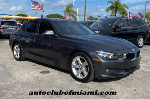 2014 BMW 3 Series for sale at AUTO CLUB OF MIAMI, INC in Miami FL