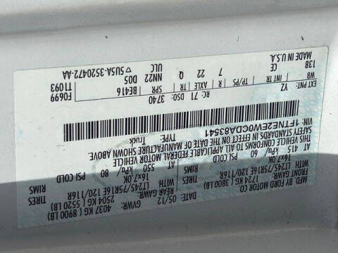 2012 Ford E-Series E-250