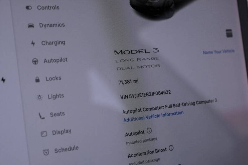 2018 Tesla Model 3 Long Range