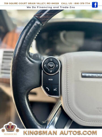 2013 Land Rover Range Rover Supercharged