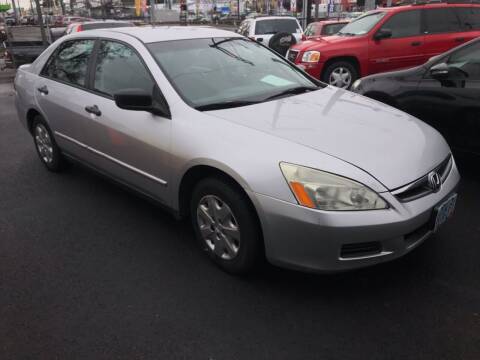 2006 Honda Accord for sale at Chuck Wise Motors in Portland OR