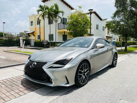 2015 Lexus RC 350 for sale at SOUTH FLORIDA AUTO in Hollywood FL