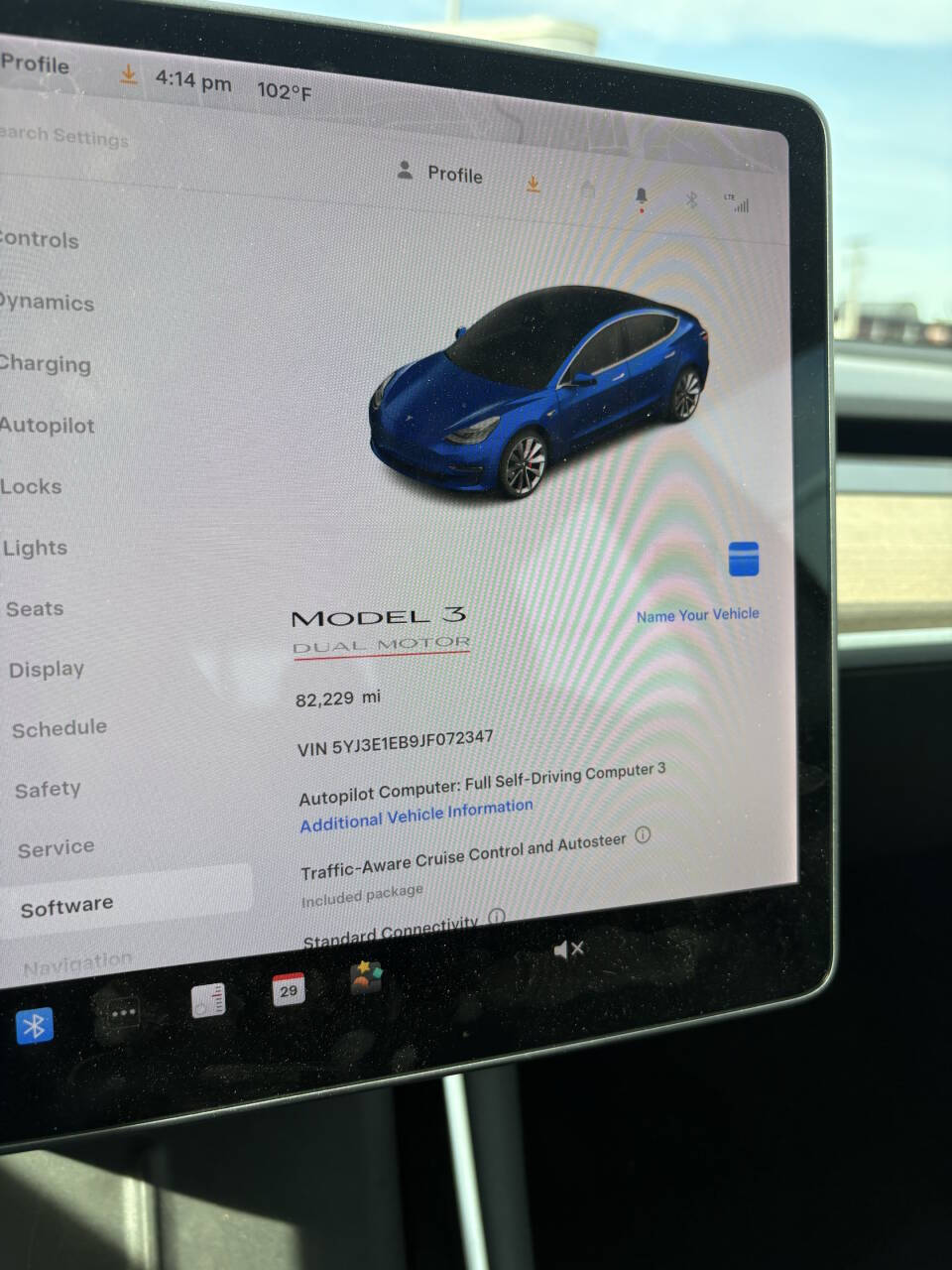 Dk. Blue 2018 Tesla Model 3 Performance AWD Performance 4dr Fastback 15