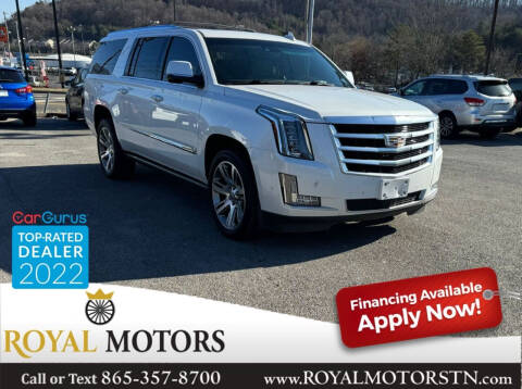 2017 Cadillac Escalade ESV for sale at ROYAL MOTORS LLC in Knoxville TN