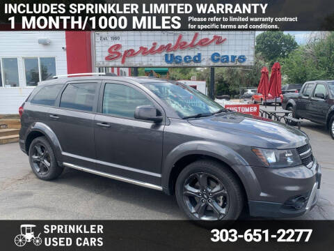 2019 Dodge Journey for sale at Sprinkler Used Cars in Longmont CO