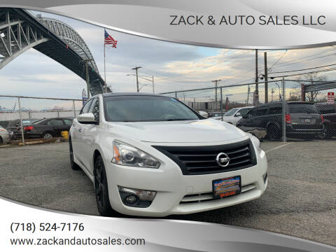 2013 Nissan Altima for sale at Zack & Auto Sales LLC in Staten Island NY
