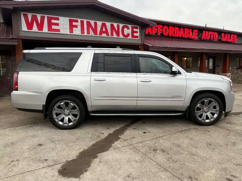 2016 GMC Yukon XL for sale at Affordable Auto Sales in Cambridge MN