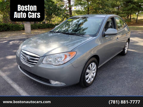 2010 Hyundai Elantra for sale at Boston Auto Cars in Dedham MA